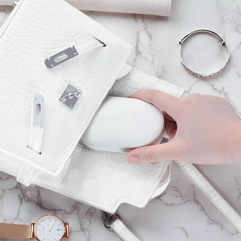 Xiaomi EraClean Contact Lens Ultrasonic Cleaning Box High Frequency Vibration Portable Sterilization Rechargeable Cleaner Model: GM01