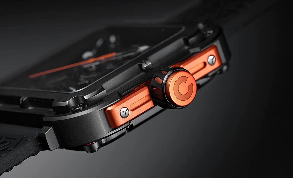Ciga Design Mechanical Watch X Series - X011-BLOG-W25BK (Gorilla Orange)