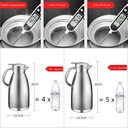 Double Walled Stainless Steel Thermal Kettle / Flask 1.8L