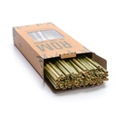 100% organic premium herbal straws | friendly natural disposable drinking straws | A sustainable alternative to plastic - 100 count pack