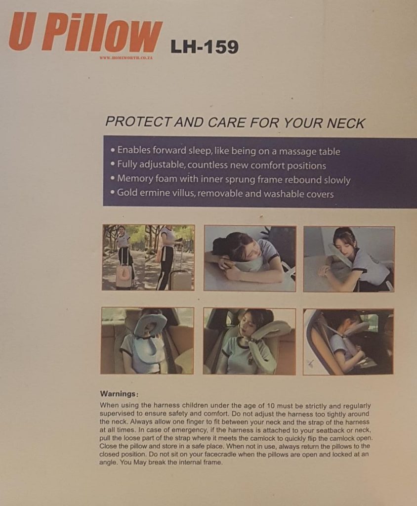 U PILLOW – PROTECT & CARE FOR YOUR NECK