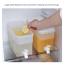 3.5L Cold Water Jug Water Jug for Lemonade Juice Beverage Jar Ice Tea Reusable Mix Drinks Water Jug
