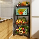 Kitchen Multi-Layer For Microwave And Oven For Vegetable Storage