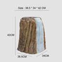 Creative Imitation Wooden Lawn Lamp Villa Garden Park