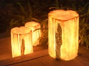 Popular Imitation Luggage Lamp Villa Garden Sun Shade Landscape Burst Tree Lighting Outdoor Park Square Garden Lamp Decoration