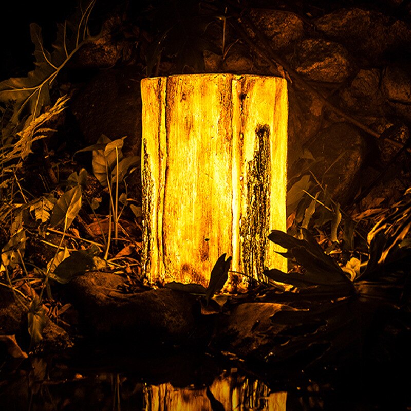 Popular Imitation Luggage Lamp Villa Garden Sun Shade Landscape Burst Tree Lighting Outdoor Park Square Garden Lamp Decoration