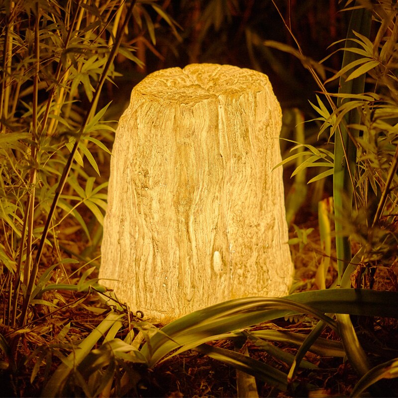 Outdoor garden landscape lights park imitation natural resin garden lights imitation rockery stone lawn landscape lights