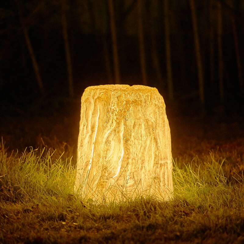 Outdoor garden landscape lights park imitation natural resin garden lights imitation rockery stone lawn landscape lights