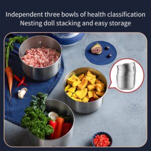 Deerma Household Meat Grinder Blue Model: JR08