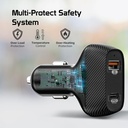 Promate DriveGear-33W High Speed Dual USB Car Charger