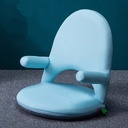 Floor Chair Armchair Adjustable Foldable Meditation Seating Multi-angle 42 Degree Recliner for Video-Gaming Reading Watching