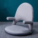 Floor Chair Armchair Adjustable Foldable Meditation Seating Multi-angle 42 Degree Recliner for Video-Gaming Reading Watching
