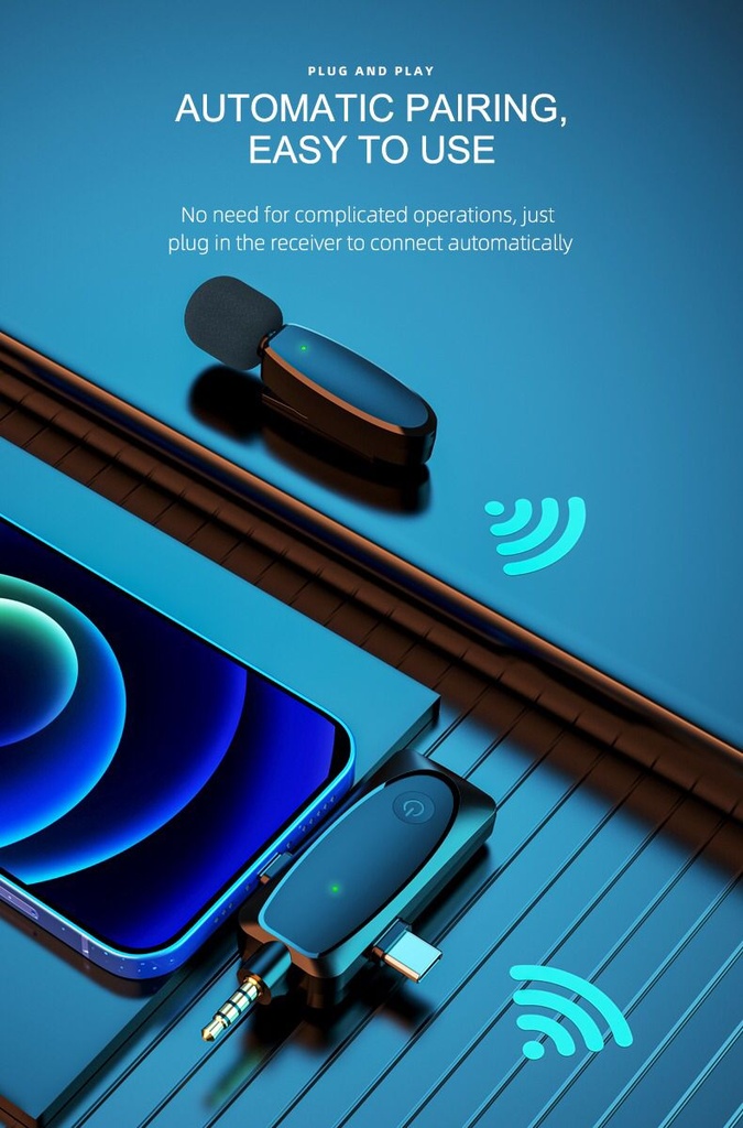 MINI PLUG & PLAY WIRELESS MICROPHONE | AP003 |