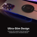 Promate 3 in 1 Ultra-Slim Wireless Charger with 15W Magnetic Charging (Airpods & iPhone) & 2.5W Watch Charger - Model: MagCord-Trio