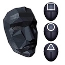 Squid Game Boss Mask -  Soldier Mask  - BLACK