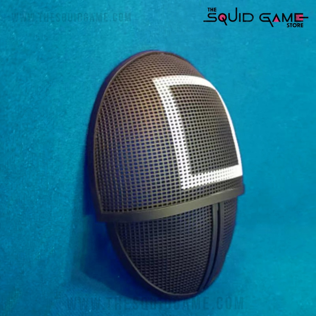 Squid Game Boss Mask -  Soldier Mask  - BLACK