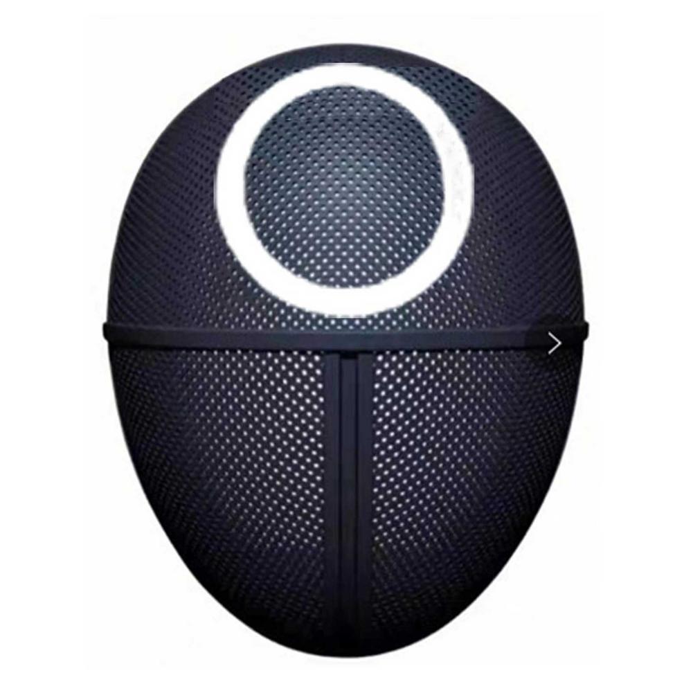 Squid Game Boss Mask -  Soldier Mask  - BLACK