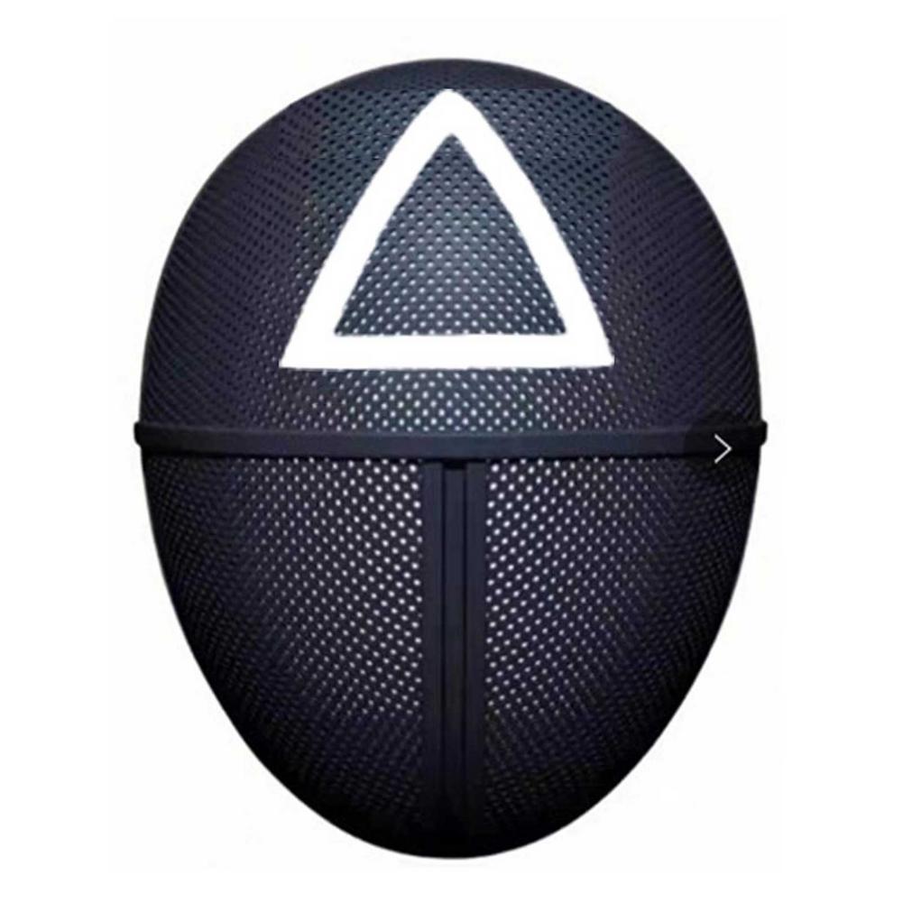 Squid Game Boss Mask -  Soldier Mask  - BLACK