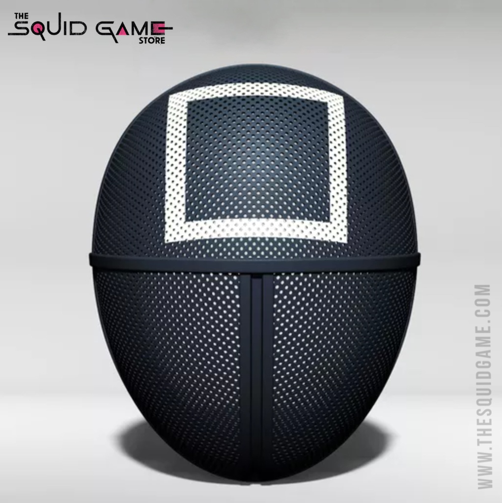 Squid Game Boss Mask -  Soldier Mask  - BLACK