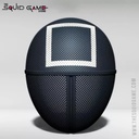 Squid Game Boss Mask -  Soldier Mask  - BLACK