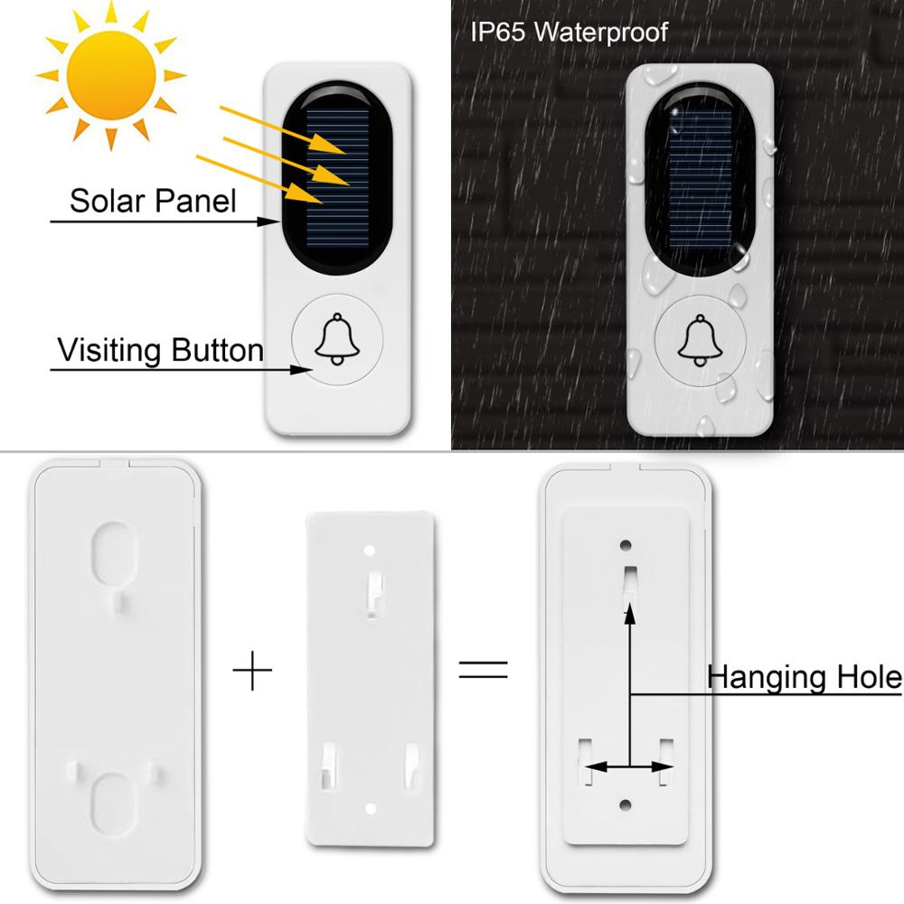 SOLAR WIRELESS DOORBELL KIT
