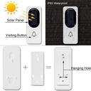 SOLAR WIRELESS DOORBELL KIT