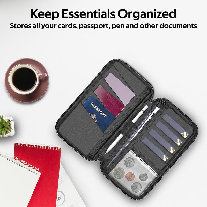 Promate Bundle For Samsung User's 6 in 1 | USB-C To USB-C Data & Charge Cable 60W | USB-C Stereo Earphone | Universal Power-Plug 18W | Car Charger Dual USB 30W | Compact Power-Bank  20,000mAh | RFID Blocking Leatherette Travel Organizer