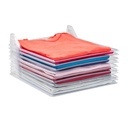 EZSTAX Closet Organizer and Shirt Folder | Regular Size, 10-Pack