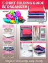 EZSTAX Closet Organizer and Shirt Folder | Regular Size, 10-Pack