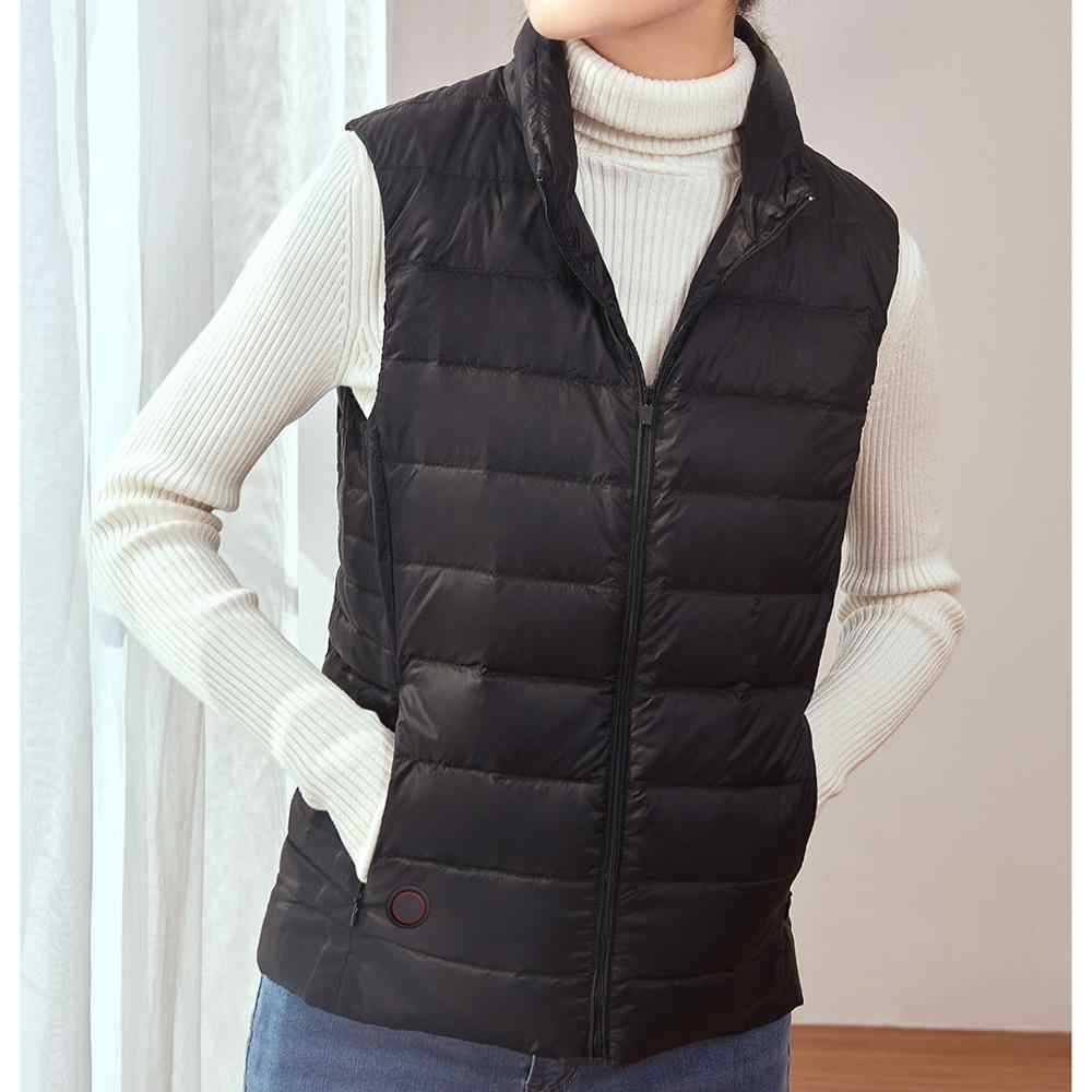 COTTONSMITH Fever Down Vest From Xiaomi Youpin - GREY/BLACK