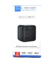 Brave 6 Ports Smart Power Adapter (PD+QC 3.0) 45W