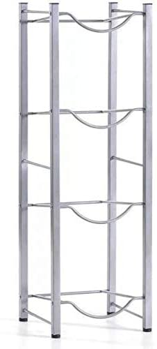 RZChome 4-Tier Water Bottle Holder, 5 Gallon Water Bottle Storage Rack Detachable Heavy Duty RZChome 4-Tier Water Bottle Holder, 5 Gallon Water Bottle Storage Rack Detachable Heavy Duty Four Layers Water Bottle Shelf |34x34x105 cm|