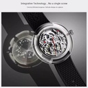Xiaomi Ciga Design Smart Watch Men Skeleton Women Mechanical Watches T Series 360 Degree Transparent No Screw Men Watches|Smart | T011-TR90 |