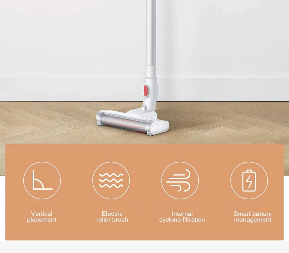 MI Mijia Deerma Wireless Vacuum Cleaner VC20 VC20S Mute Handheld Cordless Stick Aspirator Vacuum Cleaners 5500Pa For Home Car-in ...