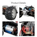 WLtoys Brave Pro Electric RTR A979-B RC Car 2.4G 1/18 Scale 4WD 70km/H High Speed Electric RTR Monster Truck