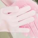 1Pair Magic Silicone Rubbe Dish Washing Gloves Eco Friendly ...