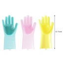 1Pair Magic Silicone Rubbe Dish Washing Gloves Eco Friendly ...