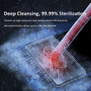 Deerma ZQ610 Multi-function Steam Cleaner with 5 Brush Heads 1300W Lightweight Steam Glass Scraper | 99.99% Sterilization - White