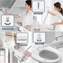 Deerma ZQ610 Multi-function Steam Cleaner with 5 Brush Heads 1300W Lightweight Steam Glass Scraper | 99.99% Sterilization - White