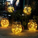 Solar Energy Glass Bottle Pendent Lamp | IP55 | Waterproof Outdoor Garden Decoration Light