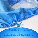 Air conditioning cleaning cover bag