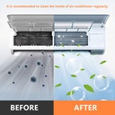 Air conditioning cleaning cover bag