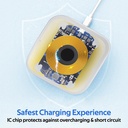 PROMATE AuraPad-4 | 10W | Sleek Design Wireless Charging Pad