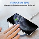 PROMATE AuraPad-4 | 10W | Sleek Design Wireless Charging Pad