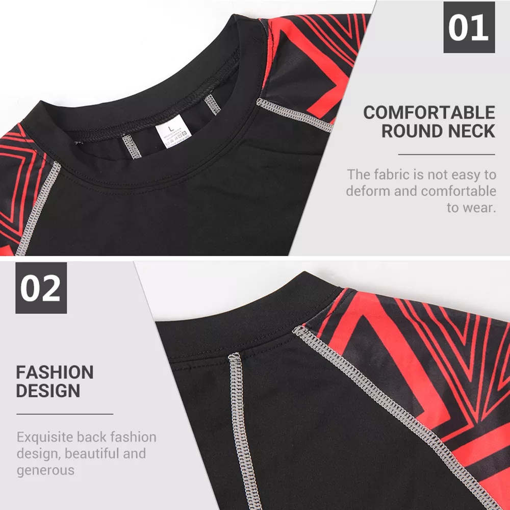 Functional Polyester Fiber Thermal Sportswear Velvet Warm Hot-Dry Technology Fitness Sport Suit