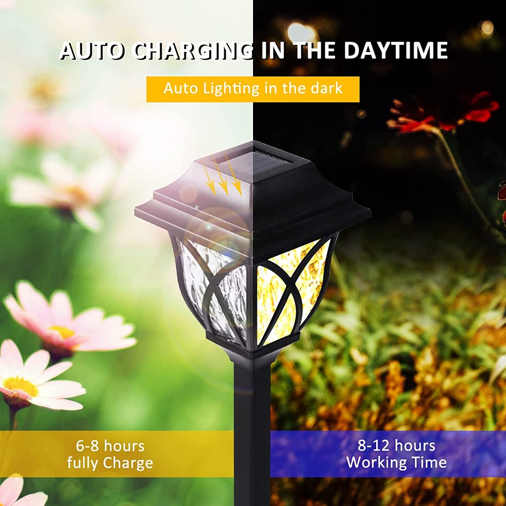 | 6 | PACK | LED | Solar Outdoor Waterproof  Auto | ON - Off | Warm Light