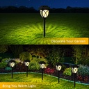 | 6 | PACK | LED | Solar Outdoor Waterproof  Auto | ON - Off | Warm Light