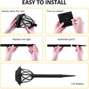 | 6 | PACK | LED | Solar Outdoor Waterproof  Auto | ON - Off | Warm Light