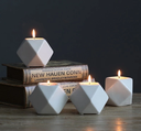 Nordic Romantic Ceramic Candle Holder Ornaments