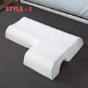 Arched Cuddle Pillow with Slow Rebound Foam for Arm Rest